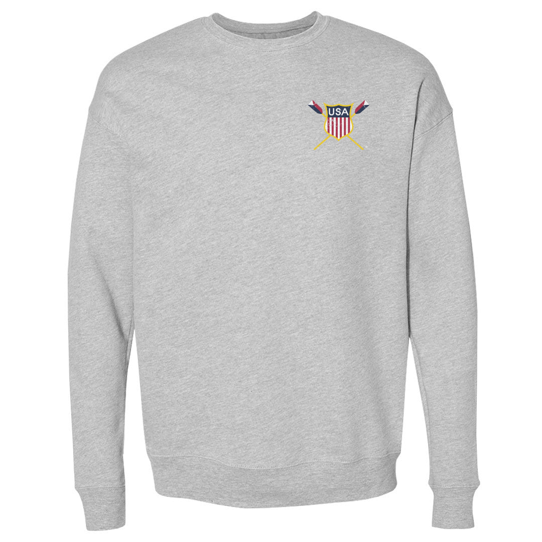 National Team Left Chest Vintage Crew Sweater