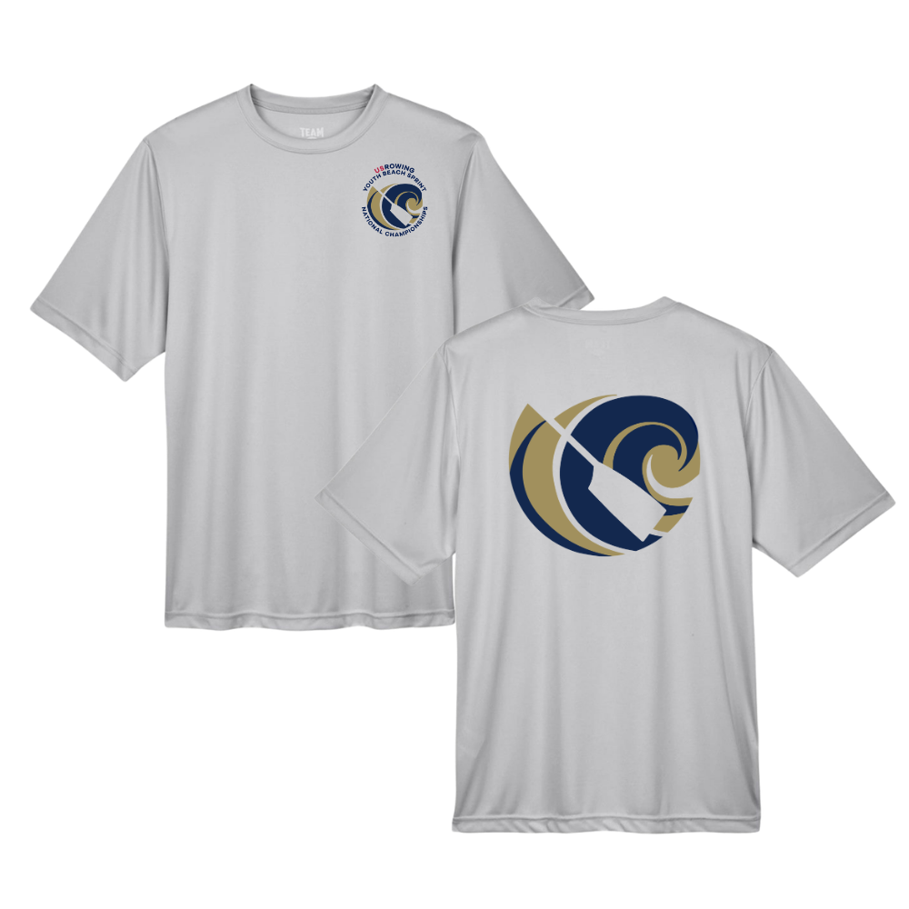 Youth Beach Sprint National Championships Silver Performance Tee
