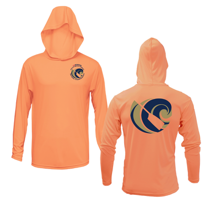 Youth Beach Sprint National Championships Sun Hoodie Orange