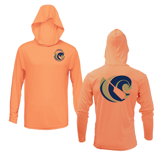 Youth Beach Sprint National Championships Sun Hoodie Orange