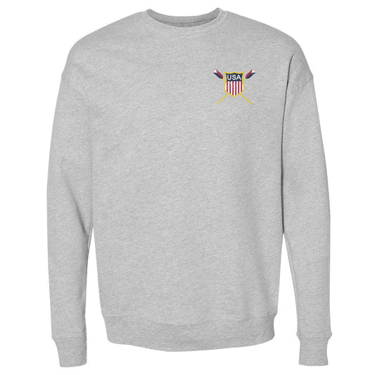 National Team Left Chest Vintage Crew Sweater