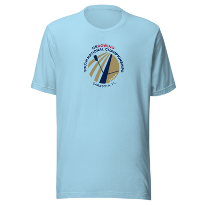 USRowing YNC Blue Tee